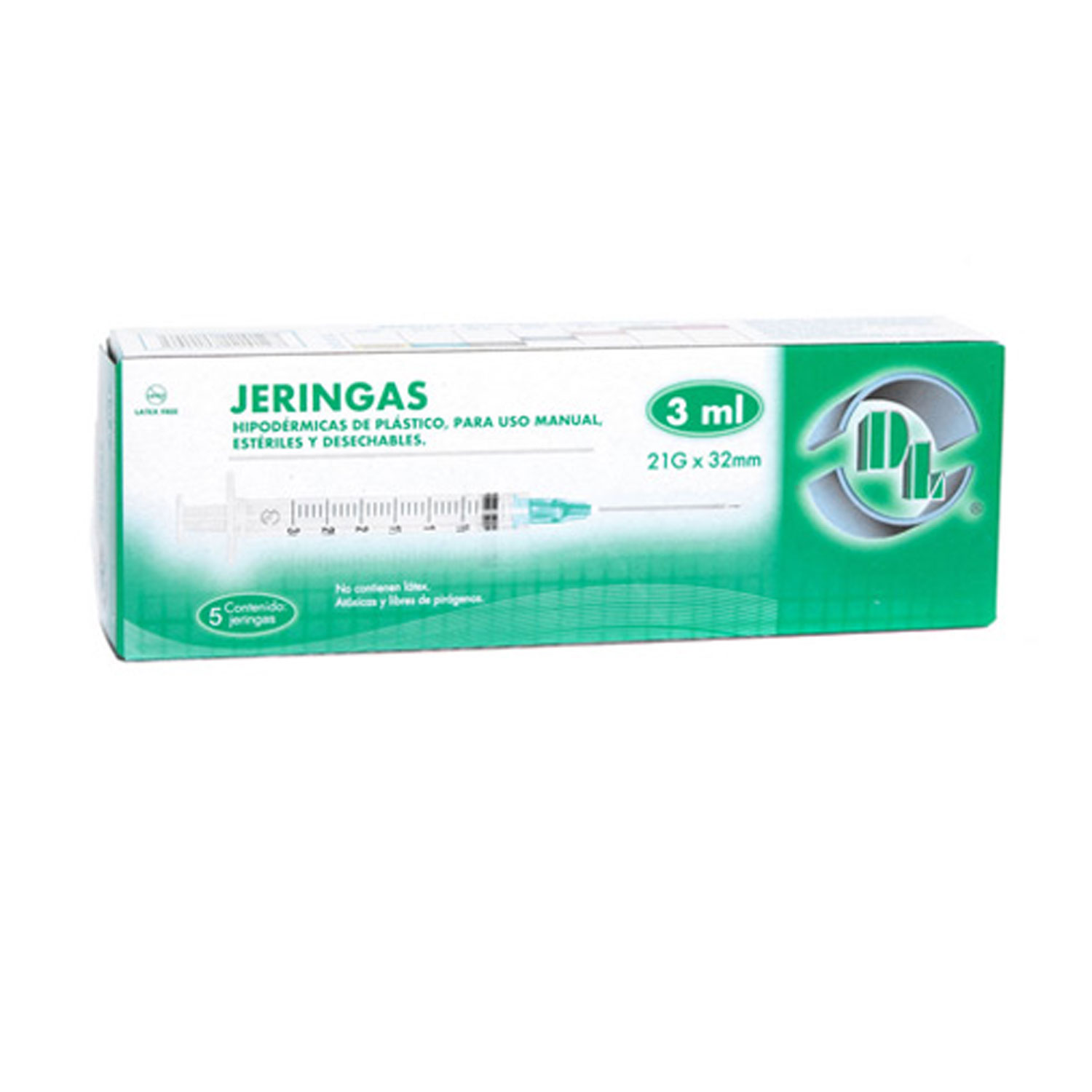 Las Jeringas DL están fabricadas con materiales plásticos grado médico, no tóxicos y libres de látex por lo que no provocan reacciones tisulares, el acero inoxidable es austenítico equivalente al tipo AISI 304. Son estériles, desechables, libres de pirógenos y están ensambladas con agujas que bajo condiciones normales de uso, no producen sustancias tóxicas. En Jeringas para vacunación de 1ml, CORPORATIVO DL presenta un émbolo de seguridad que garantiza la inutilización de las mismas, así mismo le ofrece una aguja para cada necesidad, mismas que poseen excelentes acabados y ángulos que aseguran una fácil penetración, disminuyendo el dolor.