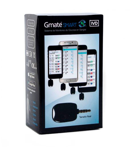 En DL nuestro principal objetivo es ayudarte a que tengas monitoreado permanentemente tus niveles de azúcar de la manera más novedosa, práctica y rápida. Con Gmate®, este control y monitoreo se vuelve muy sencillo. Ya sea con ON o SMART que convierten tu Smartphone en un innovador sistema de monitoreo de glucosa, o con Wheel que permite el manejo de las tiras reactivas de una manera más higiénica.<br><br><button type='button' class='btn btn-light btn-sm' ><a href='https://gmate.mx/' style='text-decoration: none;' target='_blank'>Sitio Web</a></button>